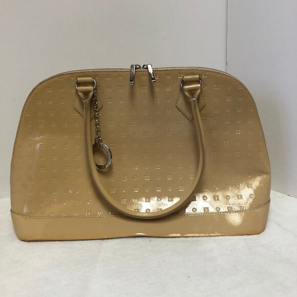 Arcadia Patent Leather Hand Bag Purse Made In Italy - Picture 1 of 16